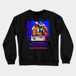 Mecha Mech Anime Crewneck Sweatshirt